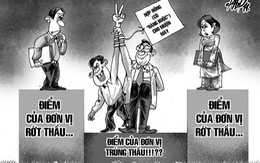 Đấu thầu với... một nhà thầu