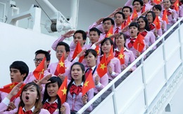 Tàu thanh niên Đông Nam Á đến TP.HCM