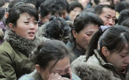 Dân Bình Nhưỡng khóc thương Chủ tịch Kim