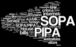 Cộng đồng mạng "tắt điện" phản đối SOPA và PIPA