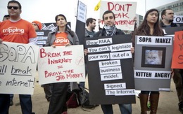 Hoãn vô thời hạn dự luật SOPA và PIPA