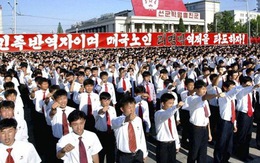 CHDCND Triều Tiên xuống đường phản đối lãnh đạo Hàn Quốc