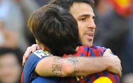 Fabregas "dọn", Messi "ăn" - Barca thắng trận