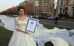 Váy cưới dài nhất thế giới