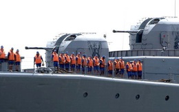 Tàu hải quân Nga thăm TP.HCM