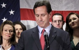 Santorum ngừng tranh cử, Obama dẫn trước Romney