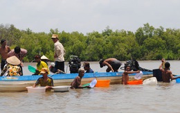 Mưu sinh trên "mỏ" nghêu sò