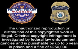 Chính phủ Mỹ phát hành cảnh báo bản quyền mới
