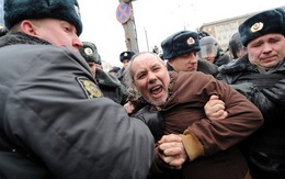 Cảnh sát Nga bắt 138 người biểu tình
