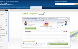 YouSendIt hỗ trợ gửi file 100MB trong Yahoo! Mail