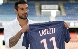 Lavezzi gia nhập Paris Saint-Germain