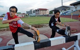 Tạ bêtông và giấc mơ Olympic