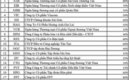 Cổ phiếu Quốc Cường Gia Lai bị loại khỏi rổ VN30