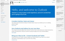 Tạm biệt Hotmail, chào Outlook.com
