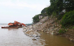 115 tỉ đồng xử lý sạt lở ven sông Hồng