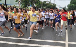 Công nhân thi chạy