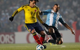 Colombia tranh ngôi đầu bảng với Argentina