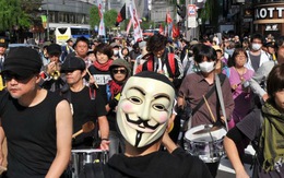 Biểu tình chống IMF ở Tokyo