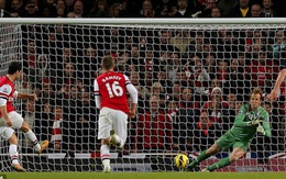 Arteta sút hỏng penalty, Arsenal chia điểm với Fulham
