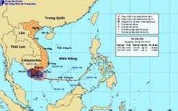 Áp thấp nhiệt đới đang áp sát Bà Rịa - Vũng Tàu