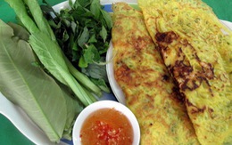 Bánh xèo thịt chuột