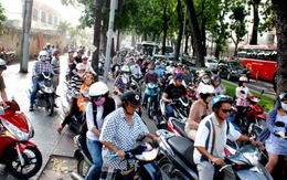 TP.HCM: ngưng phân luồng ở giao lộ Nguyễn Hữu Cảnh - Tôn Đức Thắng