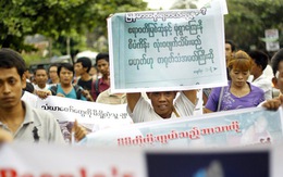 Dân Myanmar phản đối mỏ đồng của Trung Quốc