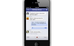 Facebook Messenger đã hỗ trợ tin nhắn âm thanh
