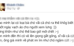 Dùng Facebook thóa mạ người thân