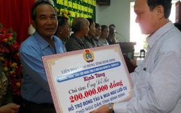 Hỗ trợ ngư dân Bình Định hơn 1,2 tỉ đồng