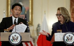Bà Clinton "phản đối hành động đơn phương chống Nhật Bản"