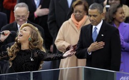 Beyonce hát nhép trong lễ tuyên thệ nhậm chức của Tổng thống Obama