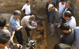 Phát hiện mộ cổ tại La thành Thăng Long