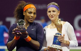 Hạ Serena, Azarenka đăng quang tại Qatar