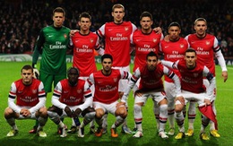 Ngày 17-7, CLB Arsenal đá giao hữu với tuyển VN