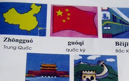 Thu hồi sách dạy tiếng Hoa có in đường lưỡi bò