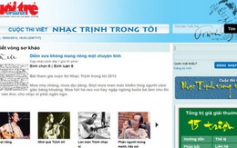 Hộp thư cuộc thi "Nhạc Trịnh trong tôi"