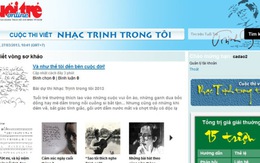 "Nhạc Trịnh trong tôi" nhận được 403 bài dự thi