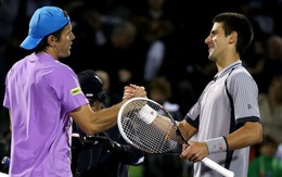 Djokovic bại trận trước lão tướng Haas