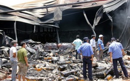 Vụ cháy tổng kho Sacombank: Thiệt hại hàng chục tỉ đồng