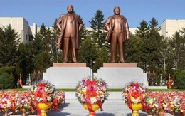 Bình Nhưỡng ngập cờ, hoa mừng sinh nhật 101 cố chủ tịch Kim Nhật Thành