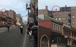 Người đàn ông bí ẩn trên mái nhà trong vụ nổ Boston