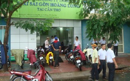 Tài xế taxi Hoàng Long phản đối thu hồi xe