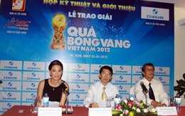 Năm cầu thủ dẫn đầu danh hiệu Quả bóng vàng 2012
