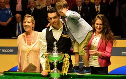 Ronnie O’Sullivan năm lần vô địch snooker thế giới