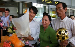 Đà Nẵng đón Quả bóng vàng VN 2012 trở về