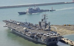 Tàu sân bay Mỹ bắt đầu tập trận với Hàn Quốc