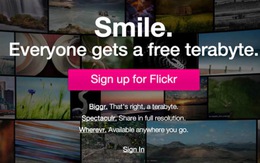 Flickr tân trang, nâng dung lượng miễn phí lên 1.000.000 MB