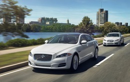 Sedan Jaguar XF 2013 phô trương động cơ "khủng"