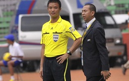 Trọng tài Võ Quang Vinh đoạt danh hiệu còi vàng 2012